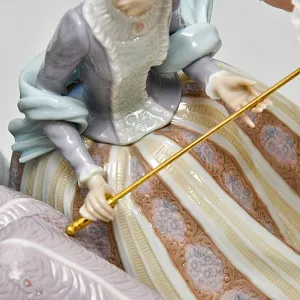 Редкость! Большая Фарфоровая статуэтка «ТРИ СЕСТРЫ», Lladro Испания, 1986 год.