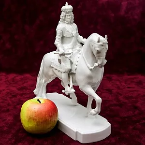 Редкость!!! Фарфоровая Статуэтка «Император на коне» ROSENTHAL Германия -1957 год.