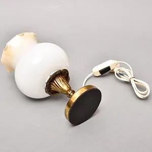 Винтажный Электрический Настольный Светильник - Ночник, бронза СССР 70 -е гг. 