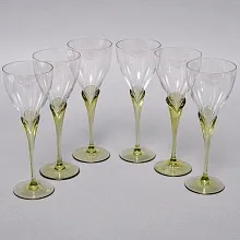 Бокалы для вина «Papyrus», Хрусталь Rosenthal Studio Line, Германия -1960 -1969 годы.