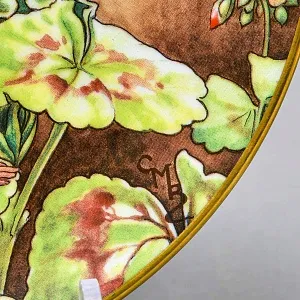 Коллекционная Фарфоровая Тарелка - Блюдо «Фея Герани», Wedgwood Англия - 1989 год. 