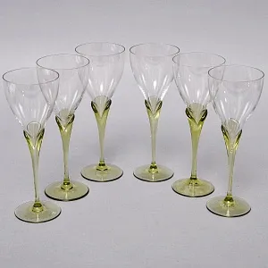 Бокалы для вина «Papyrus», Хрусталь Rosenthal Studio Line, Германия -1960 -1969 годы.