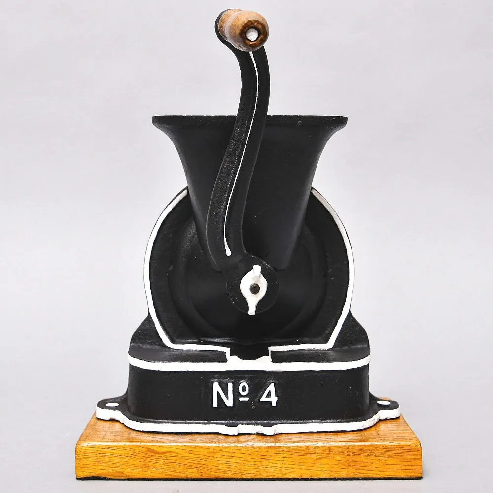 Большая Антикварная Чугунная Ручная Механическая Мельница №4, SALZBURG Австрия начало ХХ века.