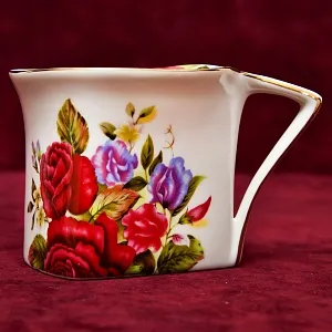 Коллекционная Фарфоровая Чайно - Кофейная пара «РОЗЫ», Limoges Франция.