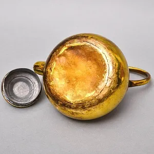 Винтажный Латунный Чайник на 2,5 литра. Франция середина ХХ века.