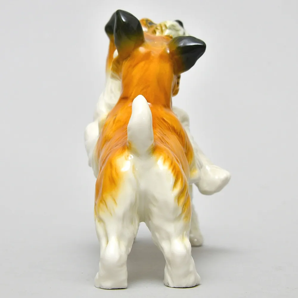 Редкость! Фарфоровая Статуэтка Пара Собак «Терьеры»,Карл Энс / Karl Ens, Германия -1936 год.