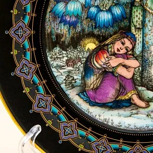 Коллекционная Тарелка «Русские Сказки» - «МОРОЗКО» Фарфор, Villeroy&Boch Германия -1986г.