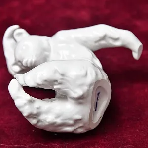 Коллекционная Фарфоровая статуэтка «МЕДВЕДЬ», KPM Германия, вторая половина ХХ века. 