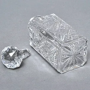 Редкость! Хрустальный Графин - Штоф «GOLF», Англия, 70 -е годы ХХ века.