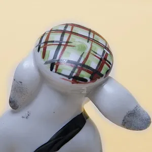 Фарфоровая Статуэтка «Заяц-хулиган» СССР Дулево -70 -е годы ХХ века.