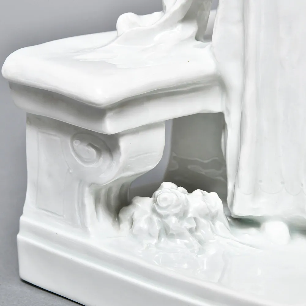 Антикварная Фарфоровая статуэтка «Дама с кавалером. Размолвка», ROSENTHAL Германия - 1926 год. 