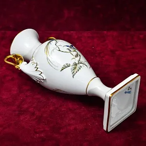 Редкая! Коллекционная Авторская Ваза «Райские птицы» Фарфор KAISER Германия -1956 год.  