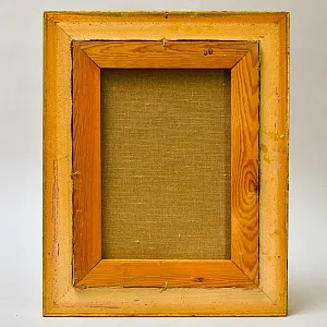 Художественная картина «СПАНИЕЛЬ», Холст, Масло. Бельгия - 70-е годы ХХ века.