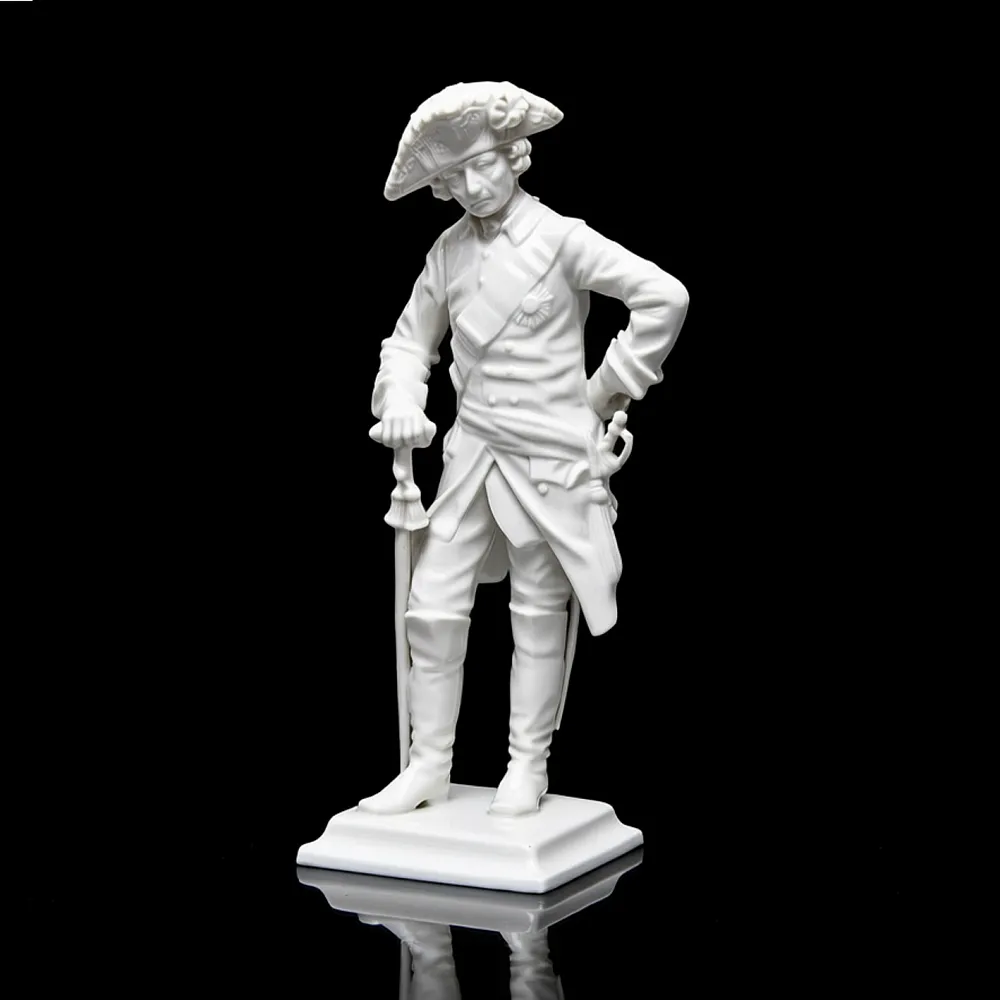 Авторская Фарфоровая статуэтка «Старый Фриц. Король Пруссии Фридрих II», Hutschenreuther Германия.