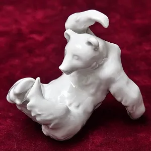 Коллекционная Фарфоровая статуэтка «МЕДВЕДЬ», KPM Германия, вторая половина ХХ века. 