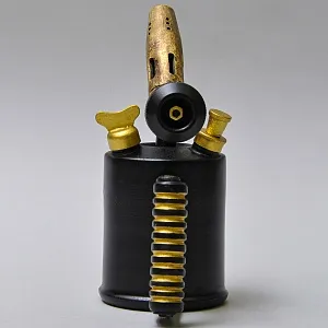 Винтажная Малая Бензиновая Горелка - Паяльная Лампа «ПРОМЕТ», СССР -60-е гг.