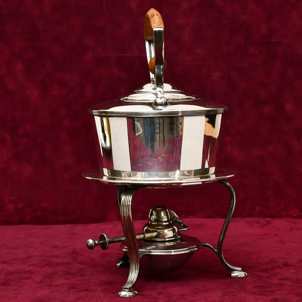 Винтажная Бульотка - Чайник - Запарник, Металл Silverplated, SHEFFIELD Англия.