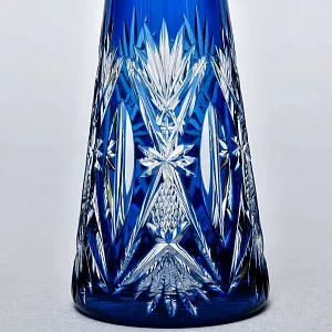 Редкость! Малый Хрустальный Графин - Штоф «Аквамарин» VAL SAINT LAMBERT Бельгия, конец 50-х гг.