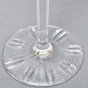 Пять Бокалов для Вина из Цветного Хрусталя, Barthmann Германия, начало 70-х годов ХХ века. 