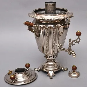 Старинный Угольный Самовар на 5 литров, СССР - 50 -е годы ХХ века. 