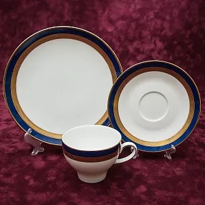 Винтажная Чайная пара+Тарелка (Тройка) Фарфор Henrich Winterling Германия 70 -е годы ХХ века.