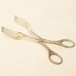 Сервировочные Щипцы для подачи, Металл Silverplate, Англия - вторая половина ХХ века.
