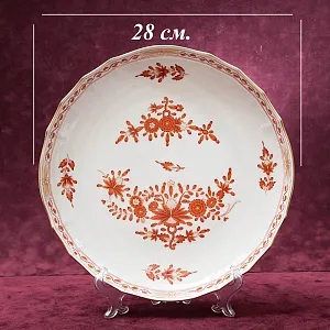 Чайный Сервиз «Индийский цветок» на 6-ть персон Фарфор MEISSEN / МЕЙСЕН Германия.