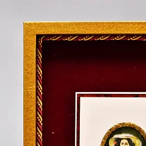 Декоративная Пара - Картина - Панно - Медальон «Дама и Офицер», Германия. 