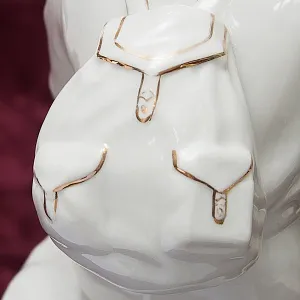 Большая Фарфоровая статуэтка «Юный геолог», СССР Полонне ЗХК, середина ХХ века. 