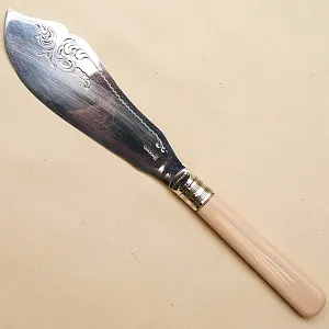 Антикварный Сервировочный Набор для подачи блюд Нож+Вилка, Франция начало ХХ века.