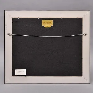 Антикварная Авторская Картина - Рисунок «Королевский Мост», Прага Чехия начало ХХ века.