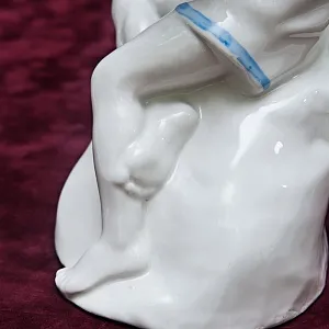 Фарфоровая Статуэтка «Петя Бачей», Городницкий Фарфоровый завод - СССР - 1957 год.