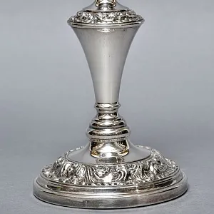 Старинный Канделябр - Подсвечник на Три Свечи, Silverplated SHEFFIELD Англия, начало ХХ века.