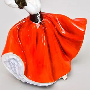 Коллекционная Фарфоровая статуэтка «Испанская Танцовщица. Карен», Royal Doulton Англия.