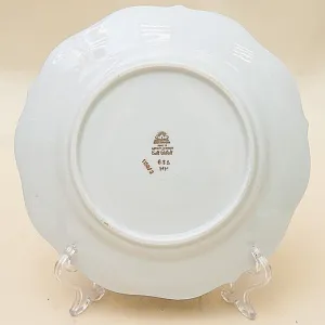 Чайная Пара + Тарелка (Тройка) «Золотой Букет», Фарфор LINDNER Kups Bavaria Германия.