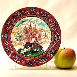Коллекционная Тарелка «Русские Сказки» - «Иван-Царевич» Фарфор, Villeroy&Boch Германия -1990 год.