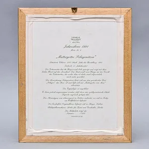 Редкость! Фарфоровая Икона - Картина - Пласт «МАДОННА ПЕЛАГОНИТИССА», Villeroy&Boch Германия.