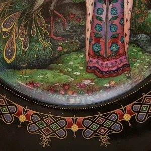 Коллекционная Тарелка «РУСЛАН И ЛЮДМИЛА» Фарфор, Villeroy&Boch Германия - 80 -е гг.