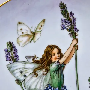 Коллекционная Тарелка «ФЕЯ ЛАВАНДЫ» Фарфор, Heinrich Villeroy&Boch Германия -80гг.