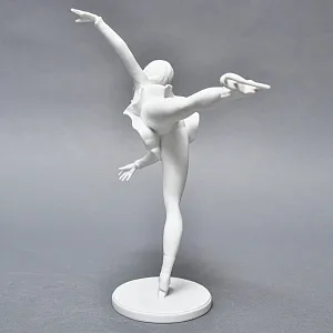 Редкая! Статуэтка «Фигуристка - Танец на льду», Бисквитный фарфор Kaiser, Германия -1979 год.