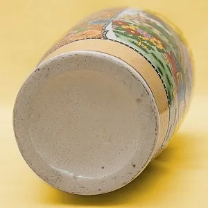 Ваза «Королевские фазаны» технике Мориаж Н-36 см., Фарфор, Китай, 70 -е годы ХХ века.