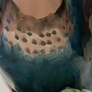 Коллекционная статуэтка «Птица - Куропатка», Фаянс ЗиК Конаково, СССР - 50е годы ХХ века.