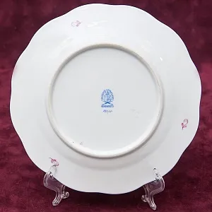 Чайный набор APPONYI PURPUR на 6 персон, 18 предметов. Фарфор HEREND, Венгрия.