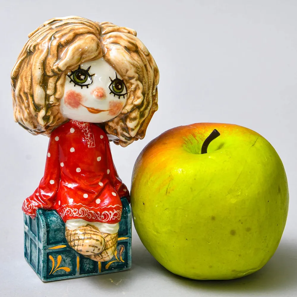 Авторская Коллекционная Фарфоровая Статуэтка «Домовенок Кузя», Россия.