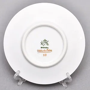 Антикварная Кофейная пара «Фиалки» из коллекции «Viktoria Luise», Rosenthal Германия, 1891 - 1906 годы.