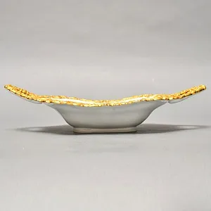 Фарфоровая Сухарница с ручками - Блюдо «Роза Мейсена», MEISSEN Германия, 1924 - 1934 годы.