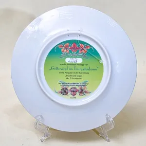 Редкость! Коллекционная Тарелка «Райская птица» Фарфор, Hause Schirnding, Германия - 1994 год.