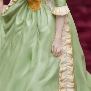 Фарфоровая статуэтка Королева «МАРИЯ АНТУАНЕТТА», Franklin Porcelain, США 1982 год - Н-21,5 см.