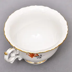 Фарфоровый Чайный Сервиз на 6-ть персон «Мейсенский букет», MEISSEN Германия, 1924 - 1934 годы.