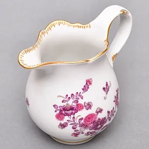 Фарфоровый Чайный Сервиз «Индийские цветы» на 6-ть персон, MEISSEN / МЕЙСЕН Германия. 